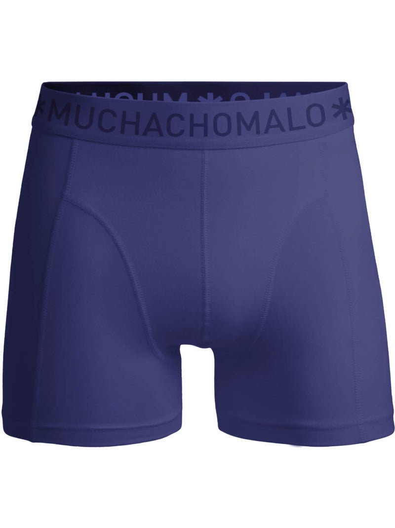 Pack de 4 bóxers Muchachomalo Negro Azul - Kiabi