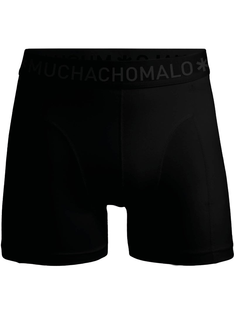 Pack de 4 bóxers Muchachomalo Negro Azul - Kiabi
