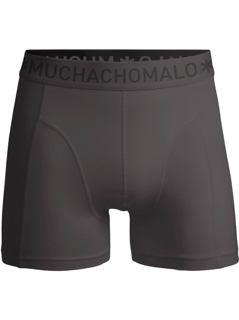 Pack de 4 bóxers Muchachomalo Negro Gris - Kiabi