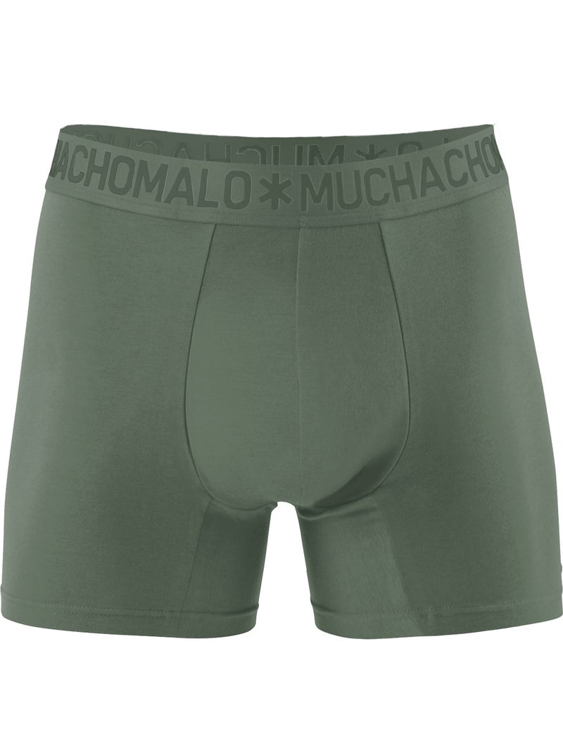 Pack de 4 bóxers Muchachomalo Negro/Azul/Verde - Kiabi