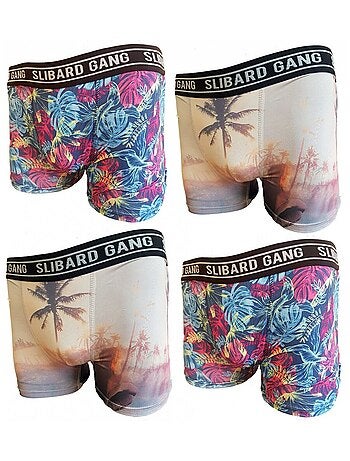 Pack de 4 boxers Slibard Gang hombre