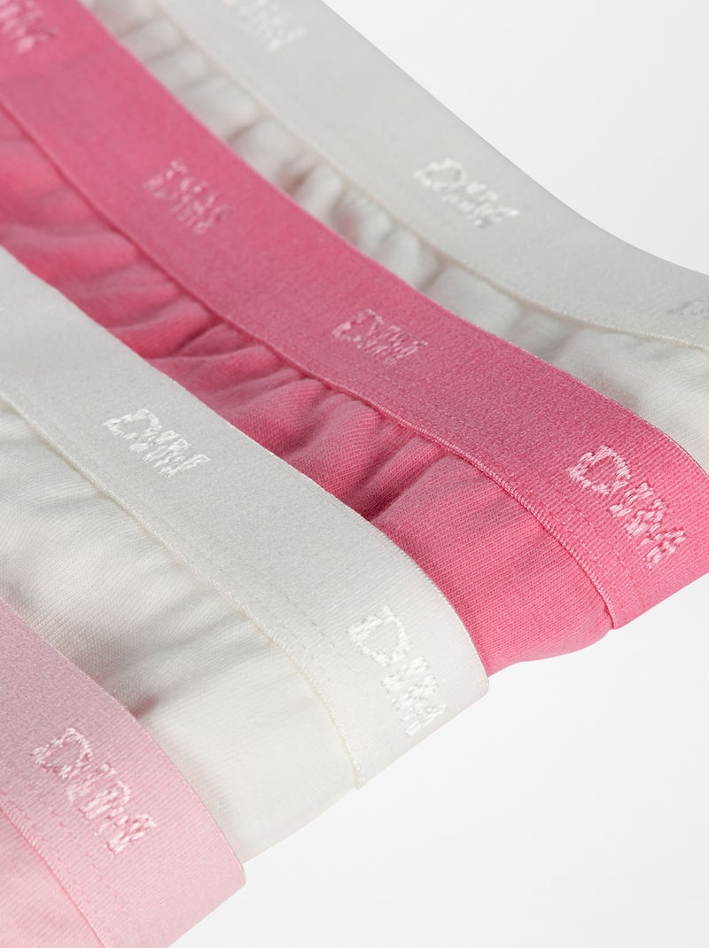 Pack de 4 braguitas 'DIM' BEIGE - Kiabi