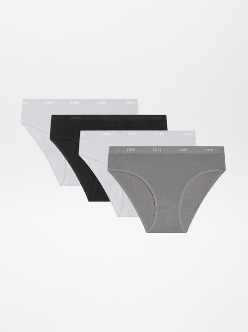 Pack de 4 braguitas 'DIM' - Kiabi