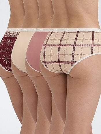 Pack de 4 braguitas 'Dim'