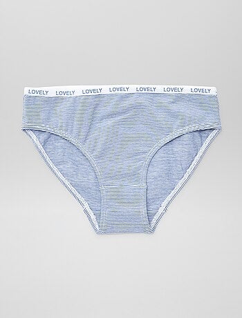 Pack de 4 braguitas estampadas