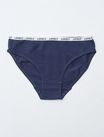 Pack de 4 braguitas estampadas