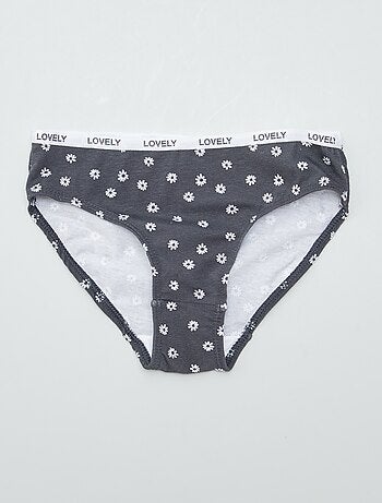 Pack de 4 braguitas estampadas