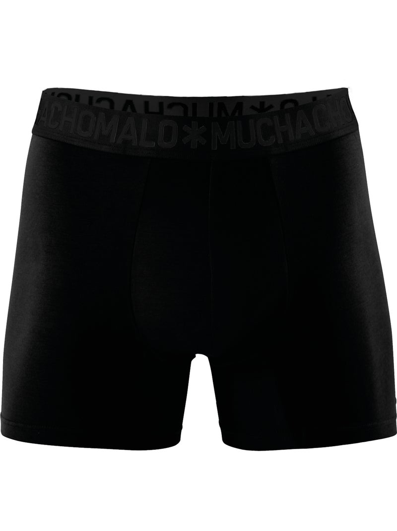 Pack de 4 b?xers Muchachomalo Azul Negro - Kiabi