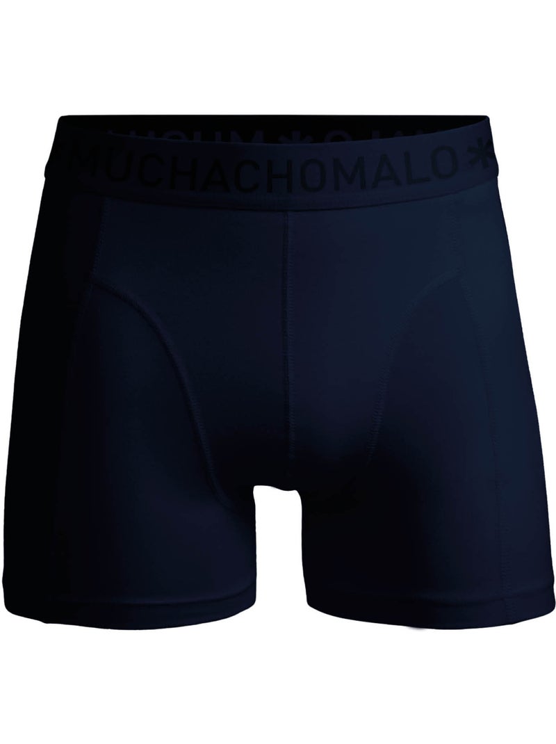 Pack de 4 b?xers Muchachomalo Azul Negro - Kiabi