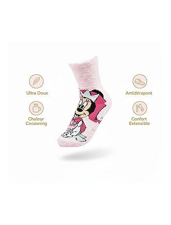 Pack de 4 calcetines antideslizantes niño Disney MINNIE