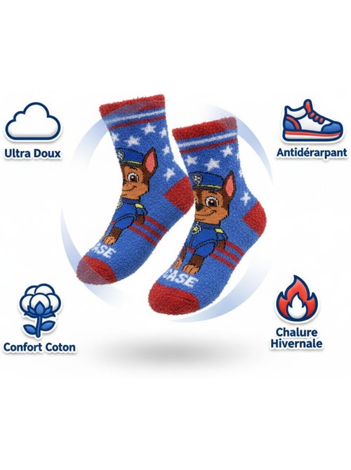 Pack de 4 calcetines antideslizantes niño PAT PATROUILLE - Kiabi Pack de 4 calcetines antideslizantes niño PAT PATROUILLE - Kiabi