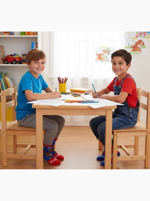 Pack de 4 calcetines antideslizantes niño PAT PATROUILLE - Kiabi Pack de 4 calcetines antideslizantes niño PAT PATROUILLE - Kiabi
