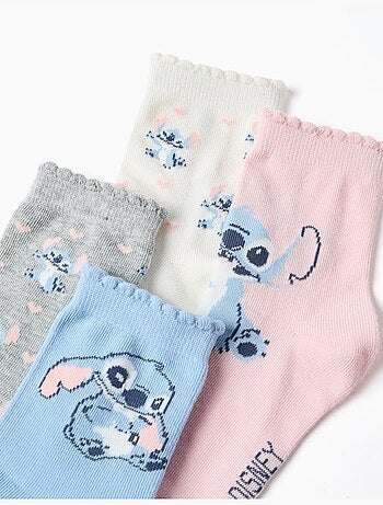 Pack de 4 calcetines con Stitch