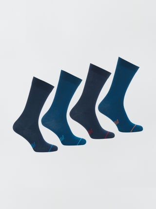 Pack de 4 calcetines de largo medio 'Athena'