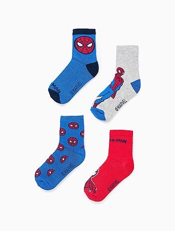 Pack de 4 calcetines de spider-man