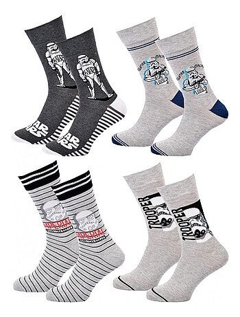 Pack de 4 calcetines hombre DISNEY STAR WARS