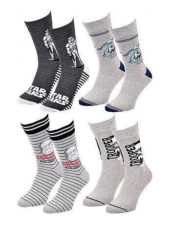 Pack de 4 calcetines hombre DISNEY STAR WARS
