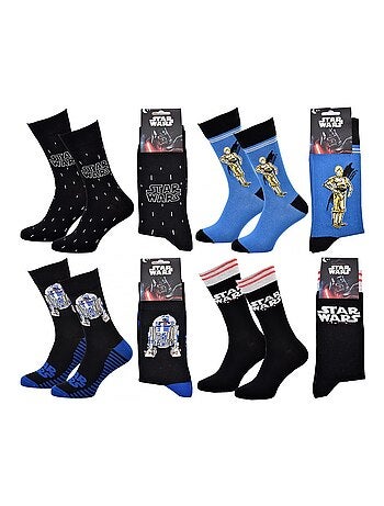 Pack de 4 calcetines hombre DISNEY STAR WARS