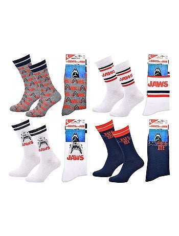 Pack de 4 calcetines HOMBRE JAWS