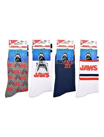 Pack de 4 calcetines HOMBRE JAWS