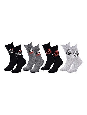 Pack de 4 calcetines hombre K2000