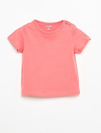 Pack de 4 camisetas lisas