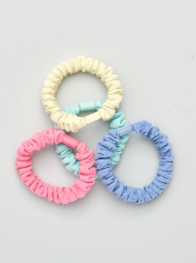 Pack de 4 coleteros ROSA - Kiabi