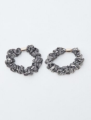 Pack de 4 coleteros satinados