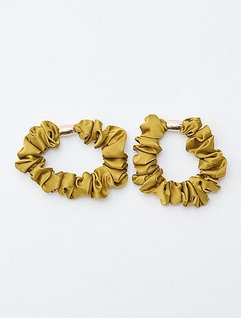 Pack de 4 coleteros satinados