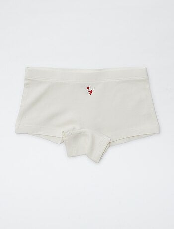 Pack de 4 culottes estampados 'fruta'