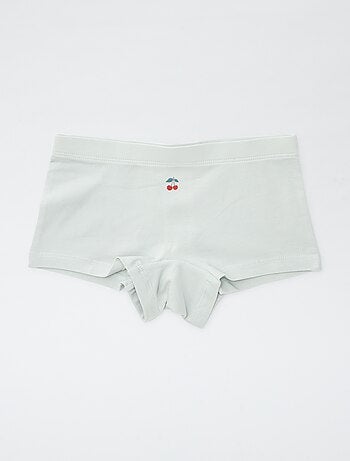 Pack de 4 culottes estampados 'fruta'