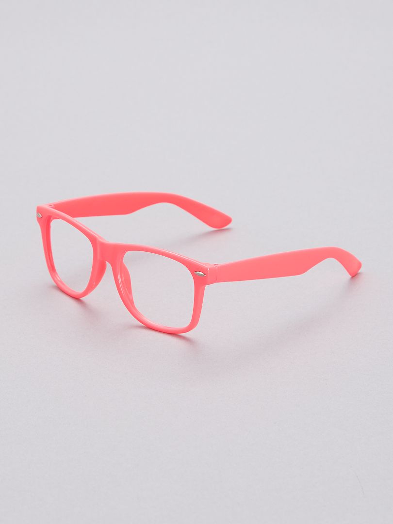 Pack de 4 gafas fluorescentes cristales - multicolor - Kiabi - 6.00€