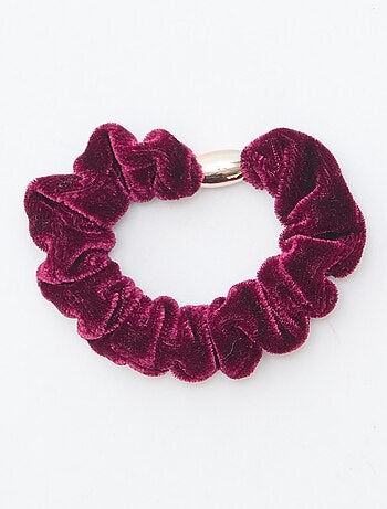 Pack de 4 gomas de pelo de terciopelo