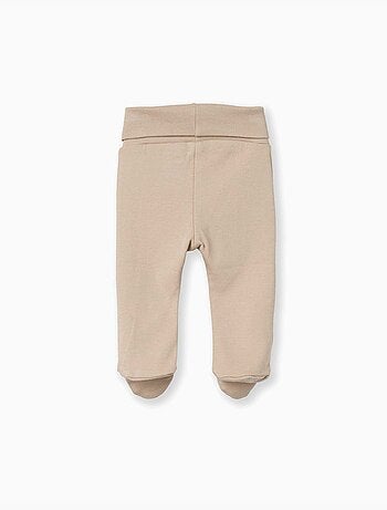 Pack de 4 pantalones con pies perchados