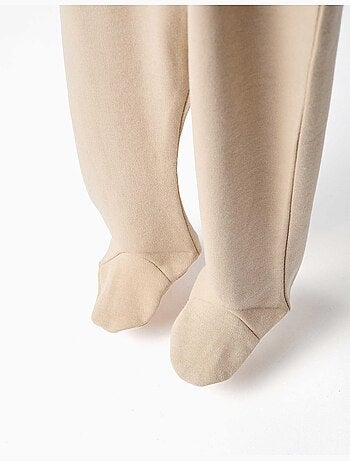 Pack de 4 pantalones con pies perchados