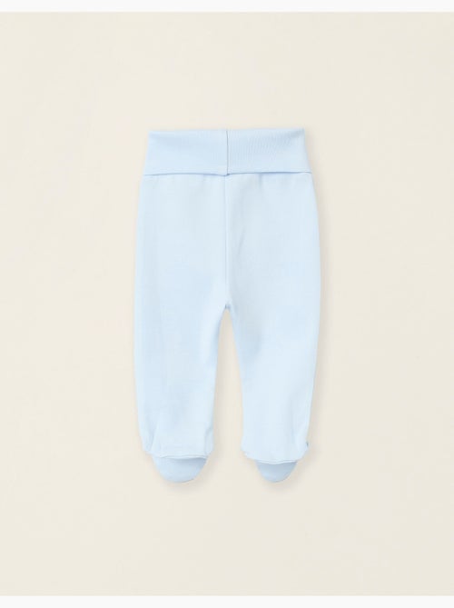 Pack de 4 pantalones de algodón con pies - Kiabi Pack de 4 pantalones de algodón con pies - Kiabi