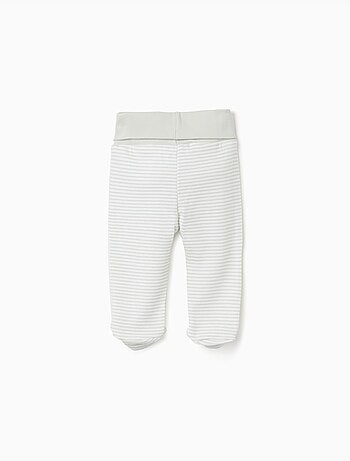 Pack de 4 pantalones de algodón de cintura alta