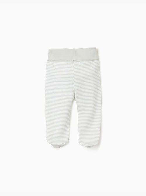 Pack de 4 pantalones de algodón de cintura alta - Kiabi