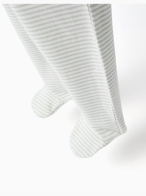 Pack de 4 pantalones de algodón de cintura alta - Kiabi