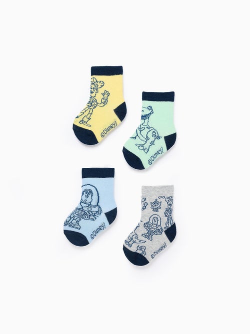 Pack de 4 pares de calcetines - Kiabi Pack de 4 pares de calcetines - Kiabi