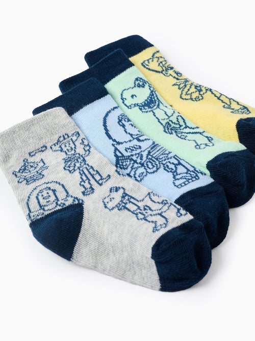 Pack de 4 pares de calcetines - Kiabi Pack de 4 pares de calcetines - Kiabi