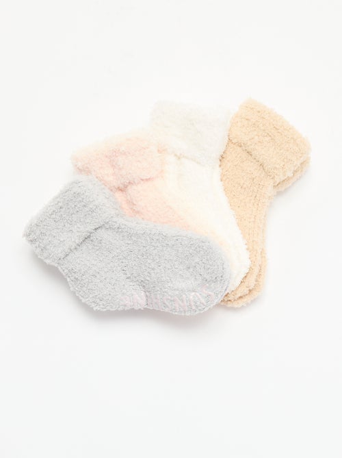 Pack de 4 pares de calcetines - Kiabi