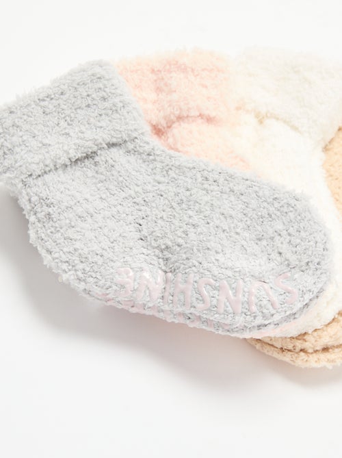 Pack de 4 pares de calcetines - Kiabi