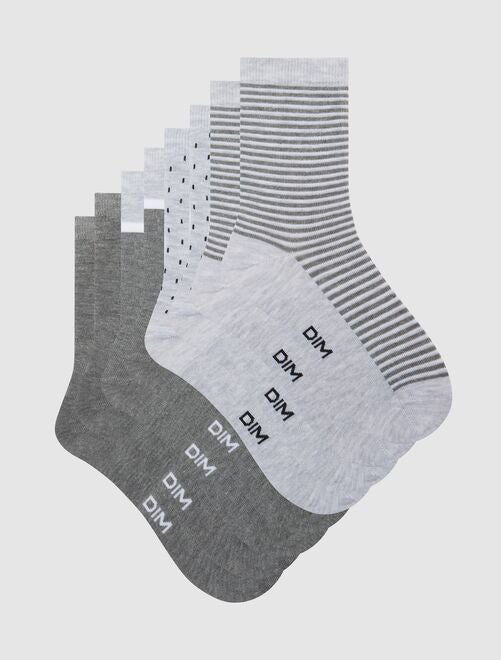 Pack de 4 pares de calcetines 'DIM' - Kiabi