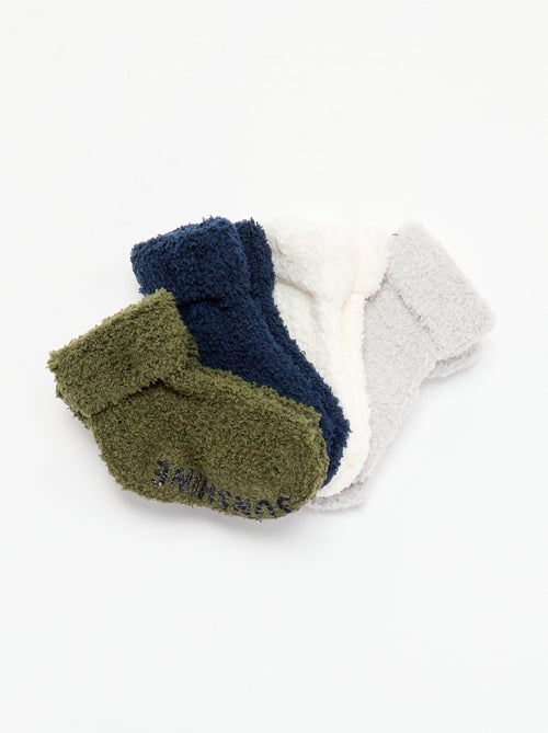 Pack de 4 pares de calcetines - Kiabi