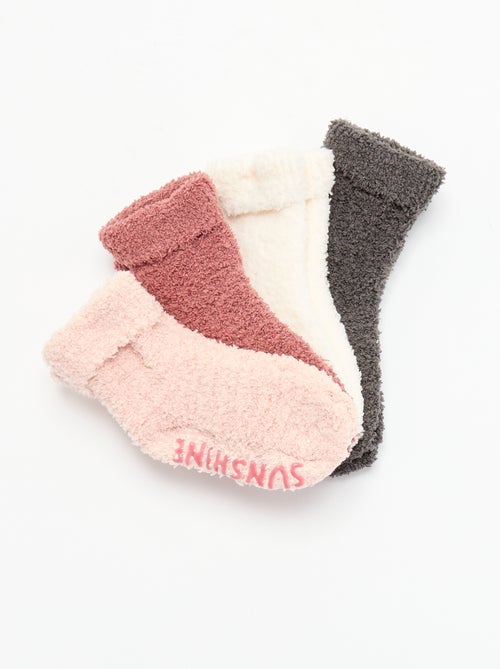 Pack de 4 pares de calcetines - Kiabi