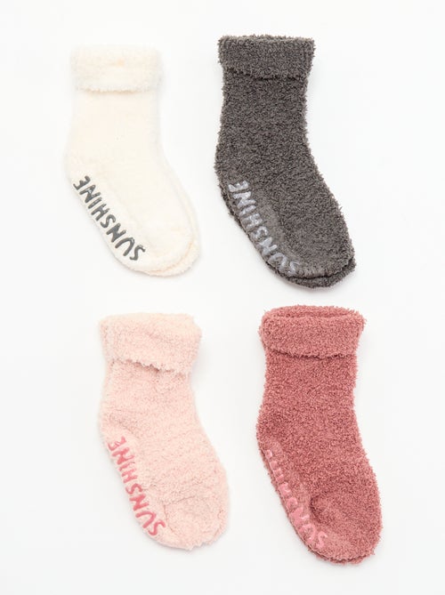 Pack de 4 pares de calcetines - Kiabi