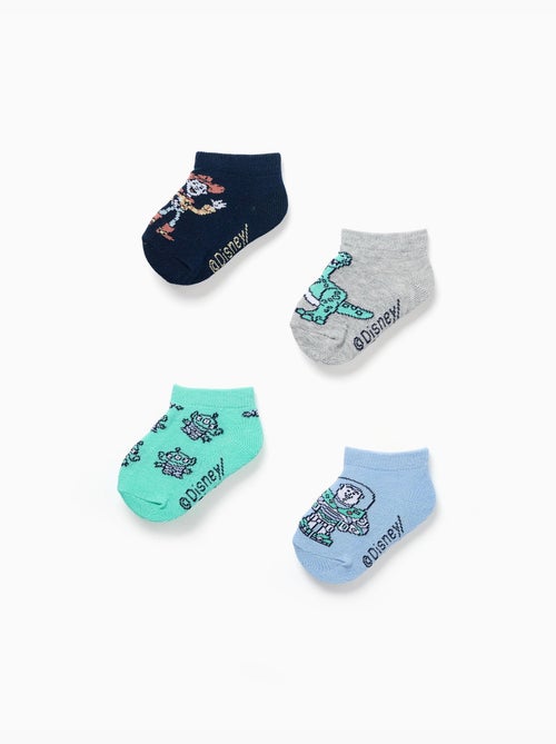 Pack de 4 pares de calcetines tobilleros Toy Story - Kiabi