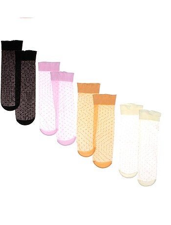 Pack de 4 pares de calcetines Vero Moda para mujer
