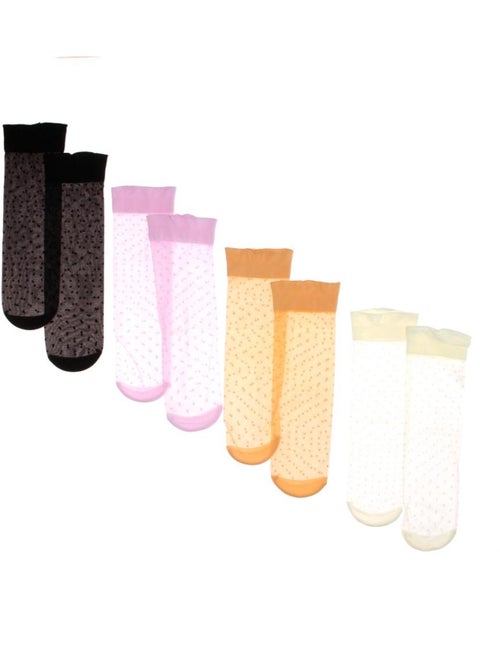 Pack de 4 pares de calcetines Vero Moda para mujer - Kiabi